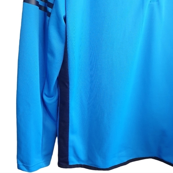 ADIDAS GOLF Pullover 1/2 Zip Hoodie Blue Men's Size M‎ - Picture 6 of 11